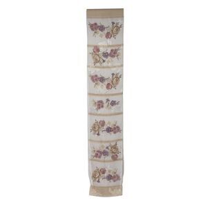 Liz Claiborne Vintage 90s Scarf Rectangle Floral Sheer Classic Boho 58 x 10 Inch